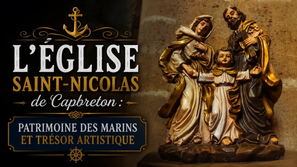 ⚓ L&rsquo;Église Saint-Nicolas de Capbreton : Patrimoine des Marins et Trésor Artistique