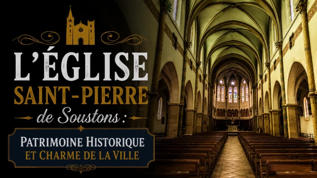 🏰 L&rsquo;Église Saint-Pierre de Soustons : Patrimoine Historique et Charme de la Ville