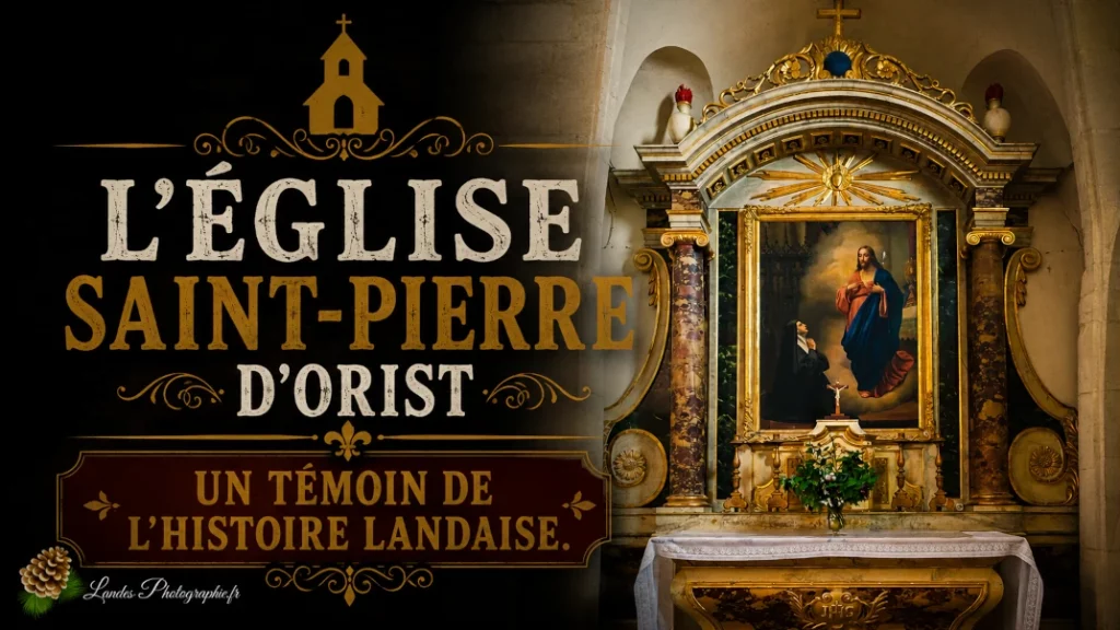 ⛪ L&rsquo;Église Saint-Pierre d&rsquo;Orist : Un Témoin de l&rsquo;Histoire Landaise.