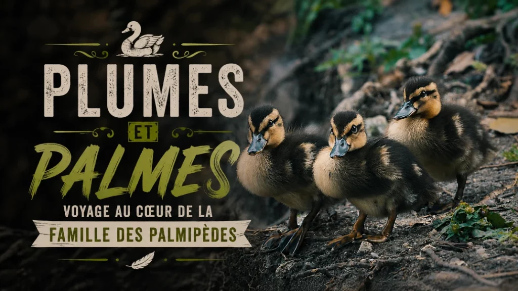 🦢 Plumes et Palmes : Voyage au Cœur de la Famille des Palmipèdes