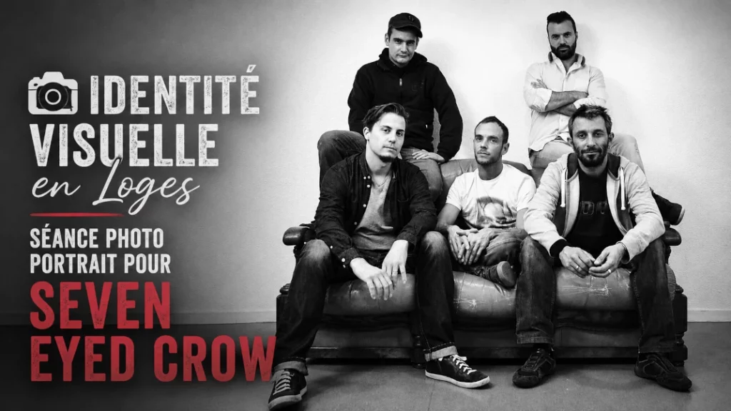📸 Identité Visuelle en Loges : Séance Photo Portrait pour Seven Eyed Crow
