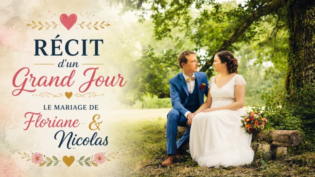 💖 Récit d&rsquo;un Grand Jour : Le Mariage de Floriane et Nicolas
