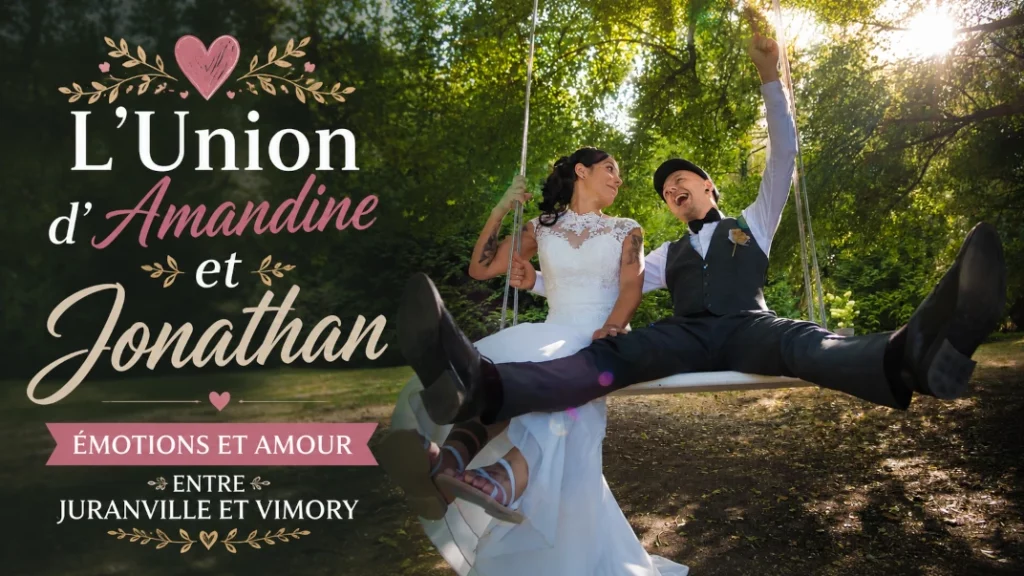💖 L&rsquo;Union d&rsquo;Amandine et Jonathan : Émotions et Amour entre Juranville et Vimory