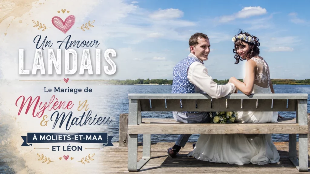 💖 Un Amour Landais : Le Mariage de Mylène et Mathieu à Moliets-et-Maa et Léon