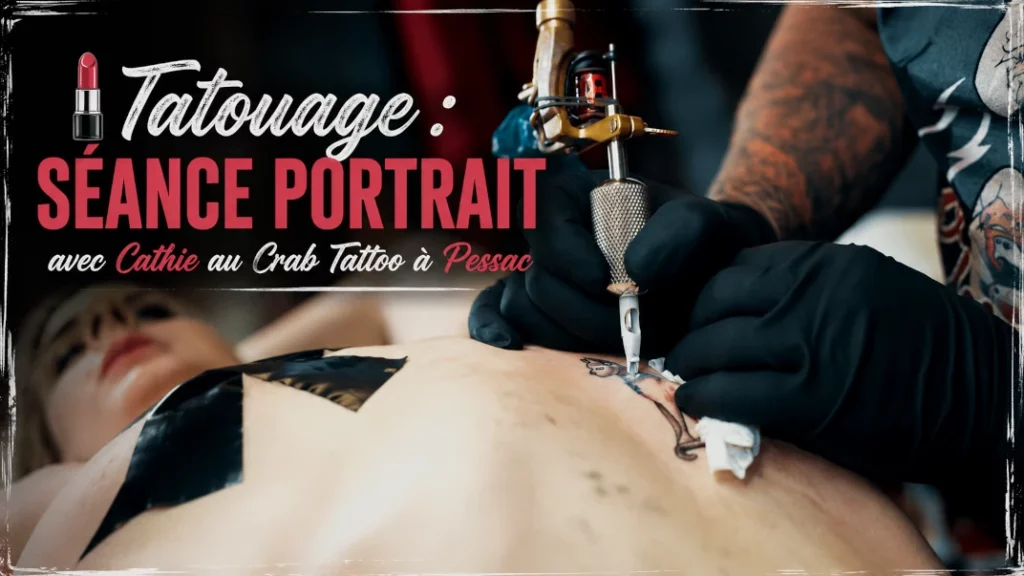 💄 Pinup Tatouage : Séance Portrait avec Cathie au Crab Tattoo à Pessac