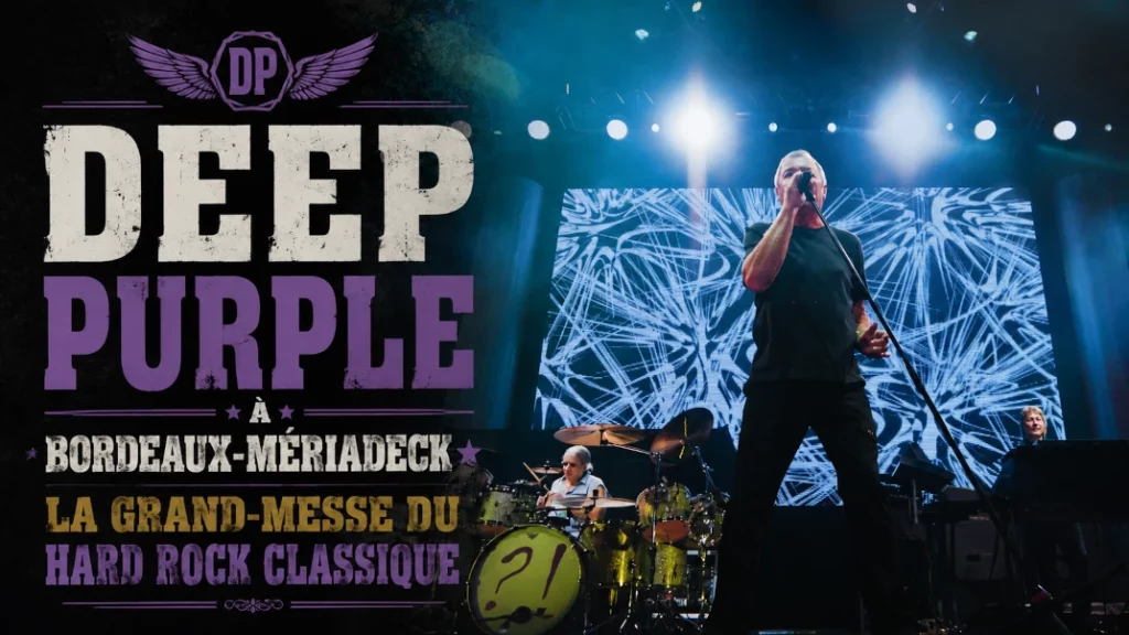 🇬🇧 Deep Purple à Bordeaux-Mériadeck : La Grand-Messe du Hard Rock Classique