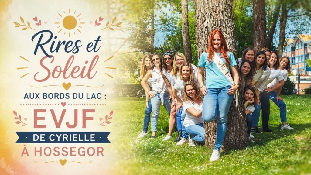 ✨ Rires et Soleil aux Bords du Lac : EVJF de Cyrielle à Hossegor