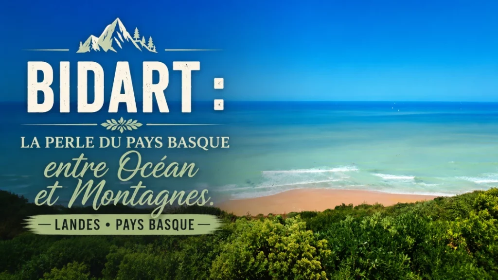 ⛰️ Bidart : La Perle du Pays Basque entre Océan et Montagnes