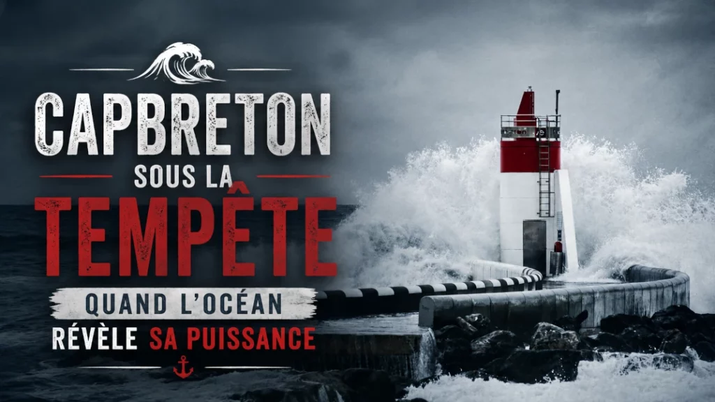 🌊 Capbreton sous la Tempête : Quand l&rsquo;Océan Révèle sa Puissance