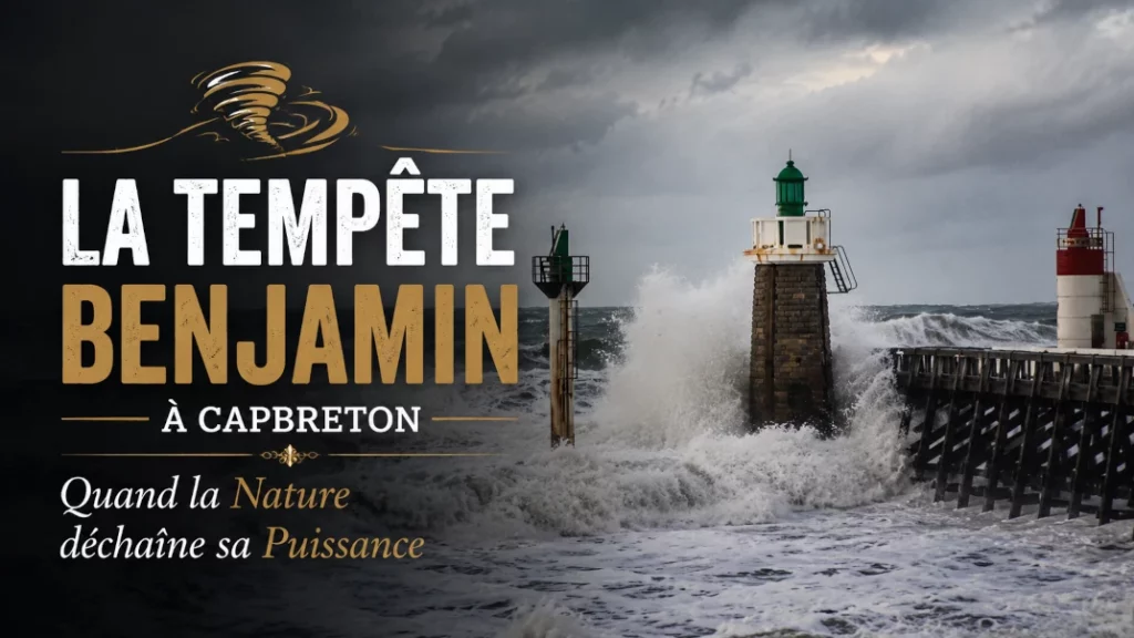 🌪️ La Tempête Benjamin à Capbreton