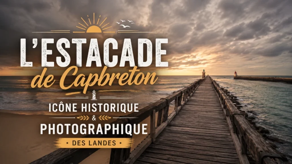 L’Estacade de Capbreton : icône historique et photographique des Landes