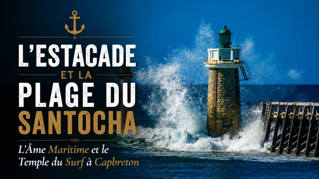 ⚓ L&rsquo;Estacade et la Plage du Santocha : L&rsquo;Âme Maritime et le Temple du Surf à Capbreton