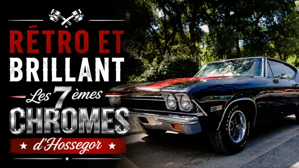 🚗 Rétro et Brillant : Les 7èmes Chromes d&rsquo;Hossegor