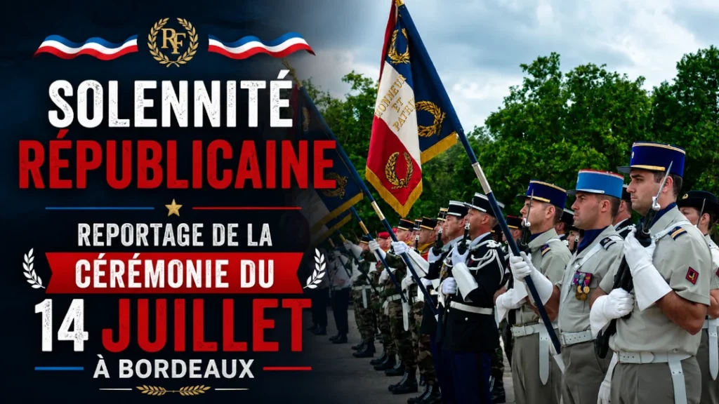 🇫🇷 Solennité Républicaine : Reportage de la Cérémonie du 14 Juillet à Bordeaux