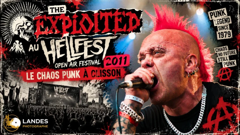 🧷 The Exploited au Hellfest OpenAir Festival 2011 : le chaos punk à Clisson
