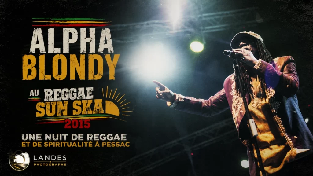 🌙 Alpha Blondy au Reggae Sun Ska 2015 : une nuit de reggae et de spiritualité à Pessac