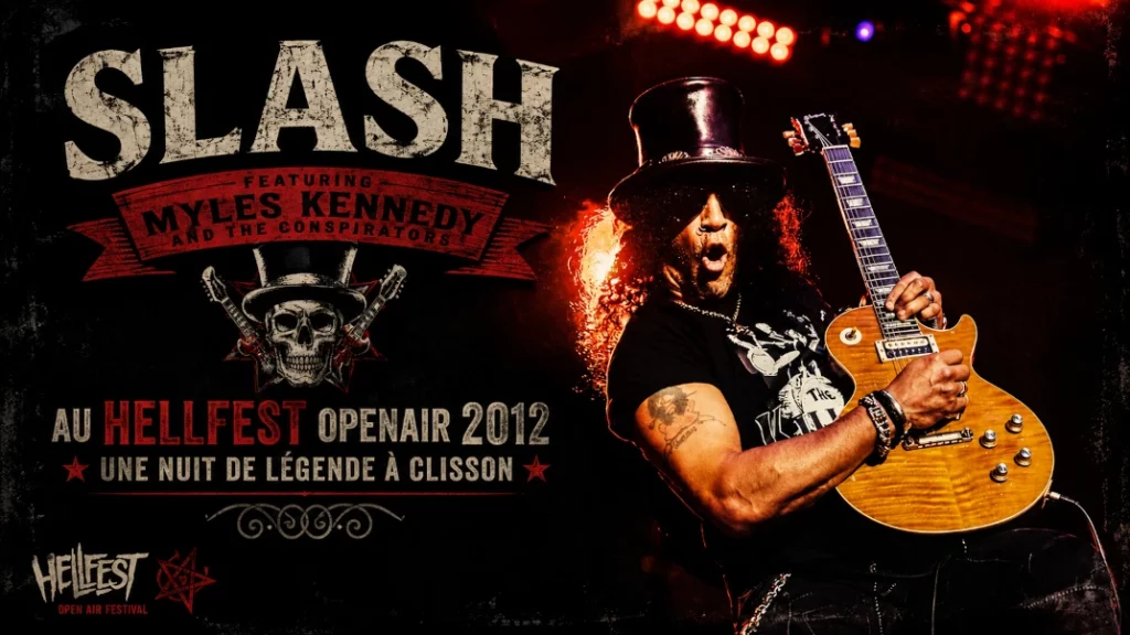 🎸 Slash featuring Myles Kennedy and The Conspirators au Hellfest OpenAir 2012 : une nuit de légende à Clisson