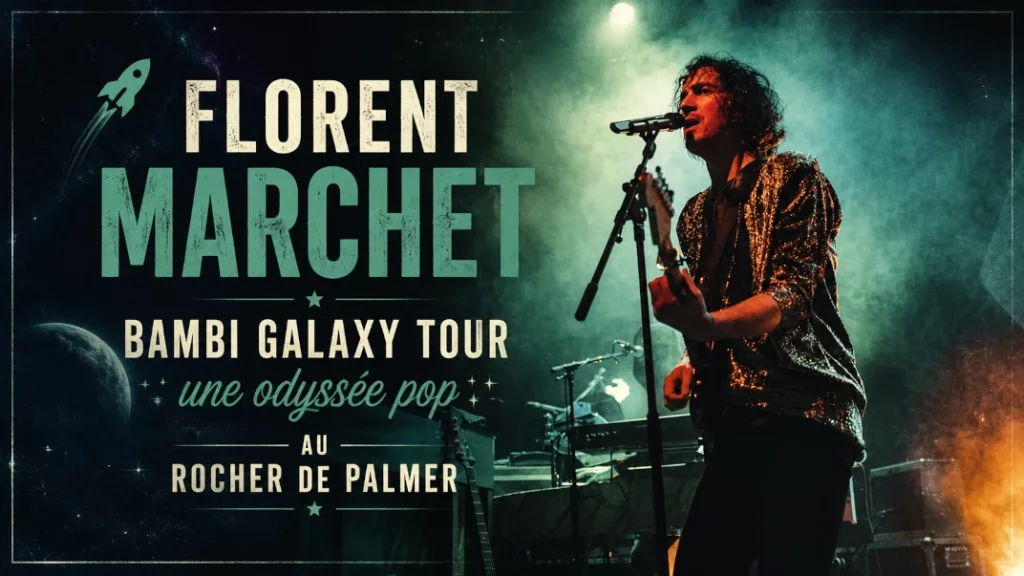 🚀 Florent Marchet — Bambi Galaxy Tour : une odyssée pop au Rocher de Palmer