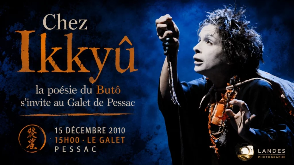 🎭 Chez Ikkyû : la poésie du Butō s&rsquo;invite au Galet de Pessac