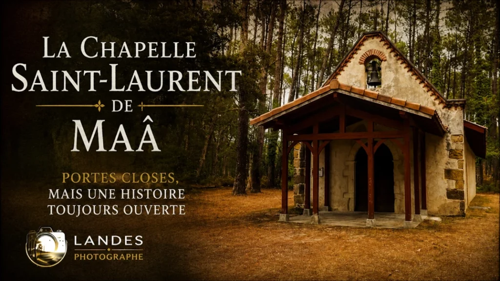⛪ La Chapelle Saint-Laurent de Maâ : portes closes, mais une histoire toujours ouverte