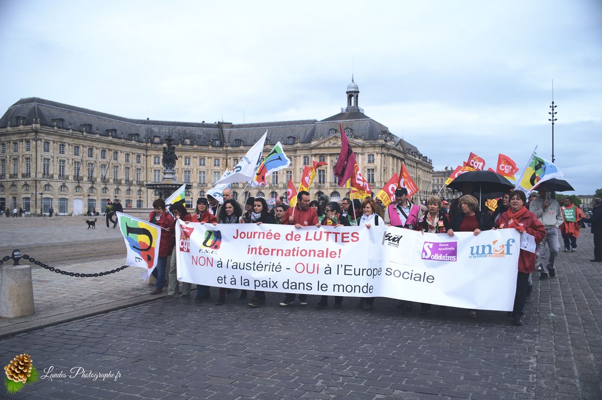 Manifestation du 1er Mai 2013 à Bordeaux
