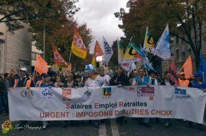 Manifestation contre la réforme des retraites