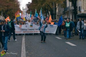 Manifestation contre la réforme des retraites