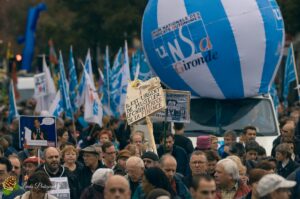 Manifestation contre la réforme des retraites
