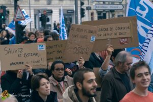 Manifestation contre la réforme des retraites