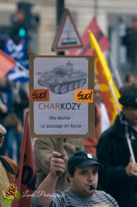 Manifestation contre la réforme des retraites