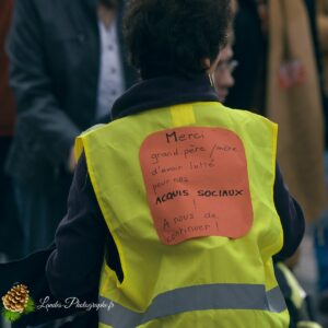 Manifestation contre la réforme des retraites
