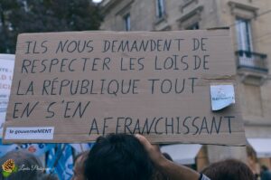 Manifestation contre la réforme des retraites