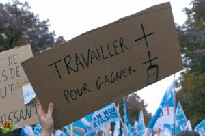 Manifestation contre la réforme des retraites