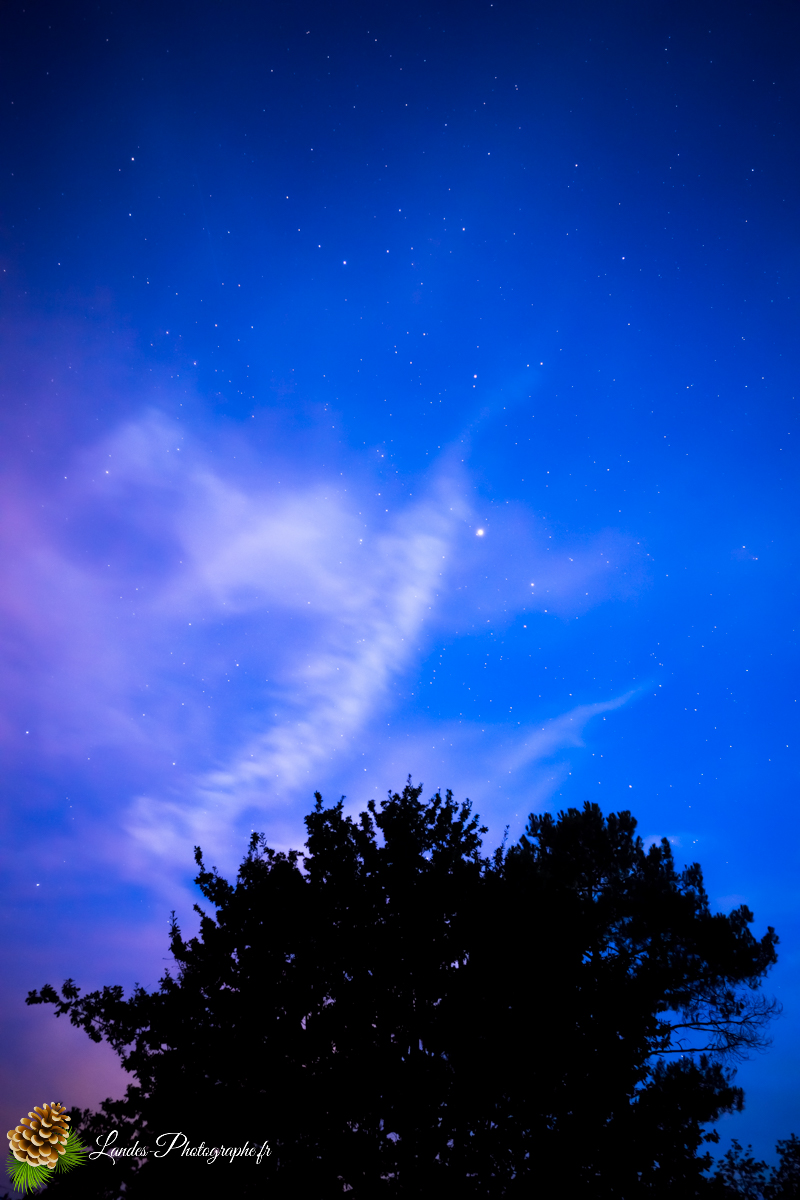 Astrophotographie dans le sud des Landes