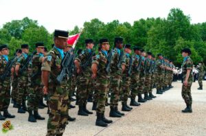 Cérémonie du 14 Juillet à Bordeaux