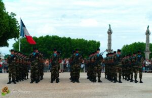 Cérémonie du 14 Juillet à Bordeaux