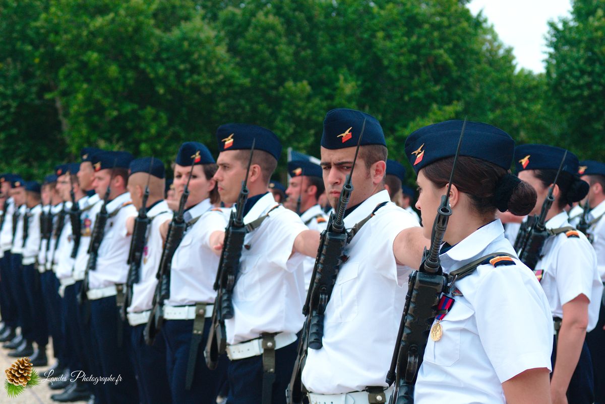 Cérémonie du 14 Juillet à Bordeaux