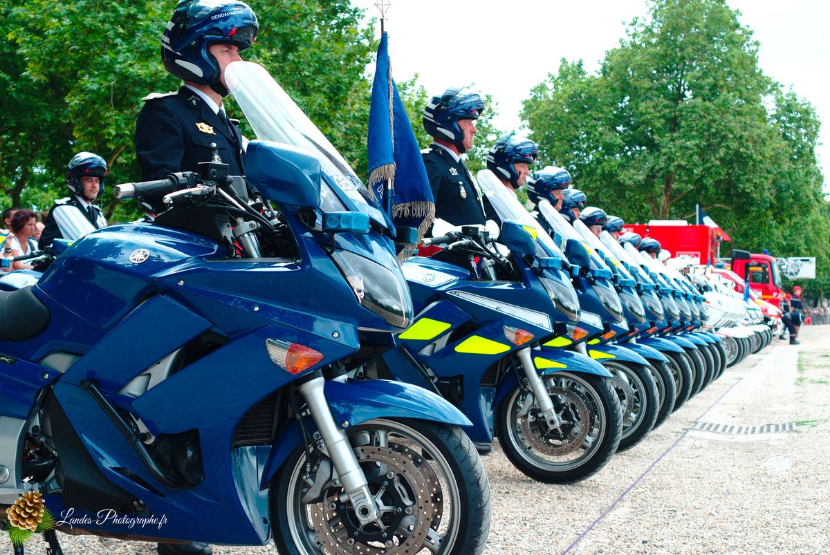 Cérémonie du 14 Juillet à Bordeaux