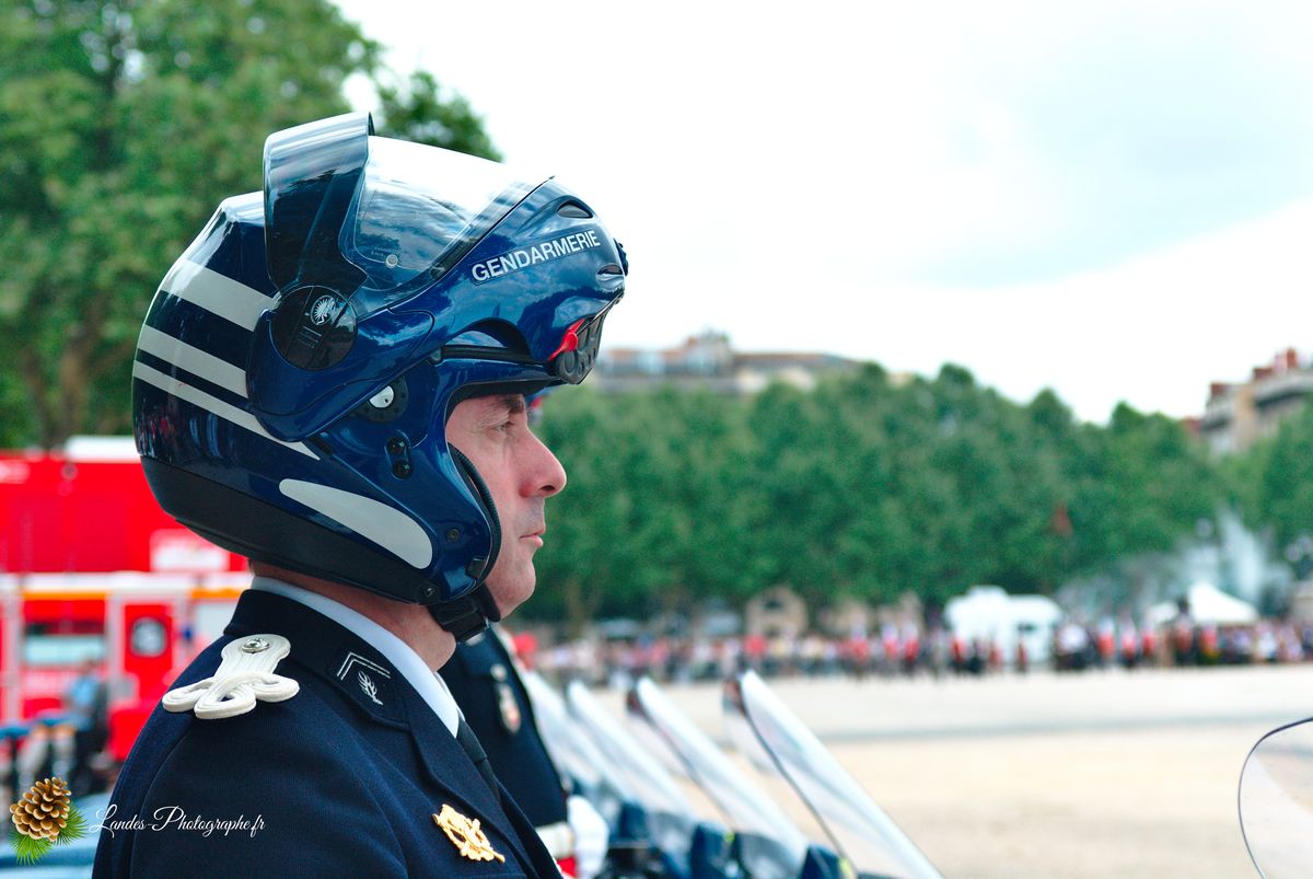 Cérémonie du 14 Juillet à Bordeaux