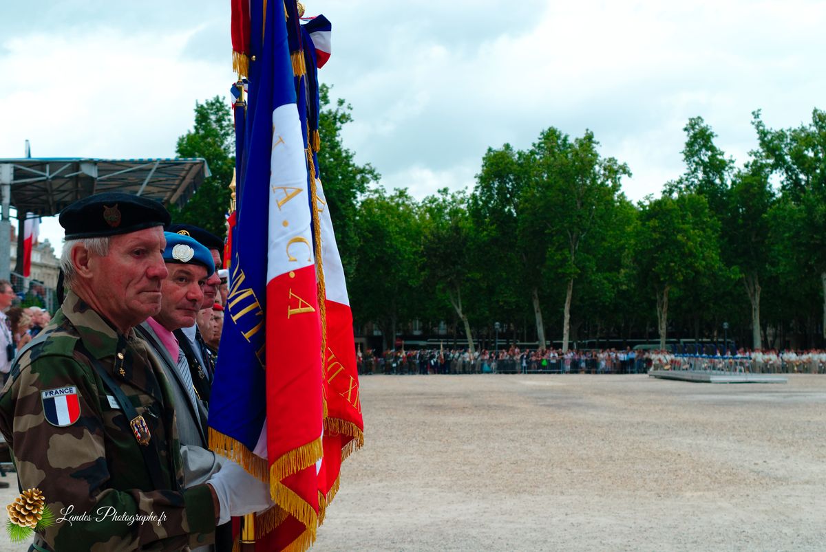 Cérémonie du 14 Juillet à Bordeaux
