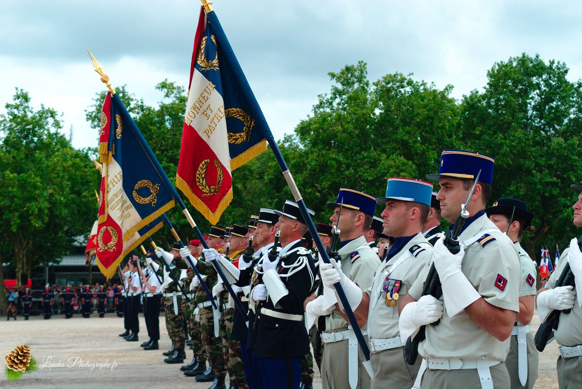 Cérémonie du 14 Juillet à Bordeaux