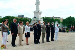 Cérémonie du 14 Juillet à Bordeaux