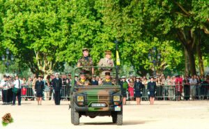 Cérémonie du 14 Juillet à Bordeaux