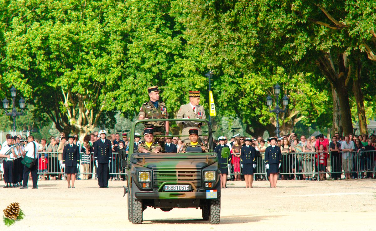 Cérémonie du 14 Juillet à Bordeaux