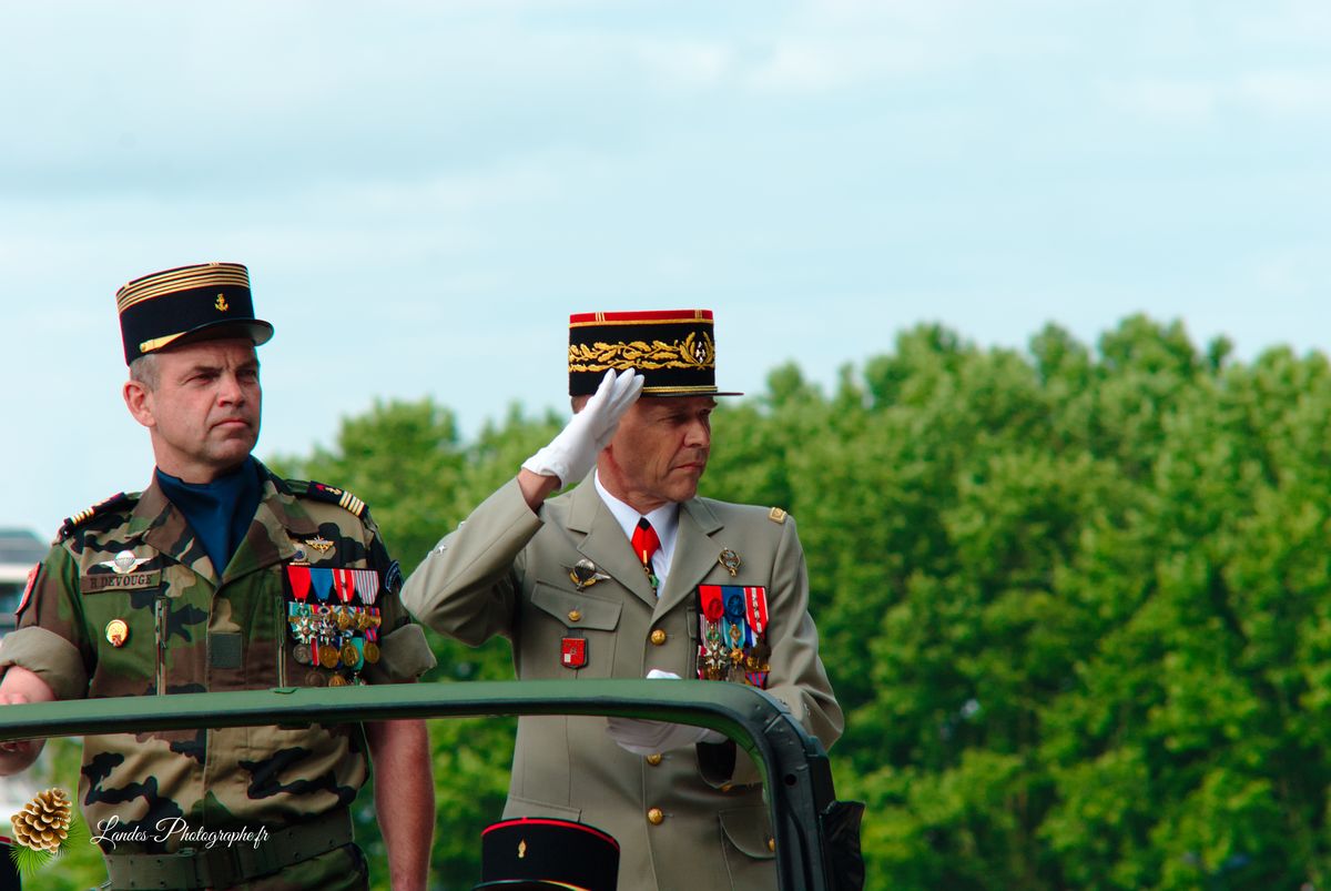 Cérémonie du 14 Juillet à Bordeaux