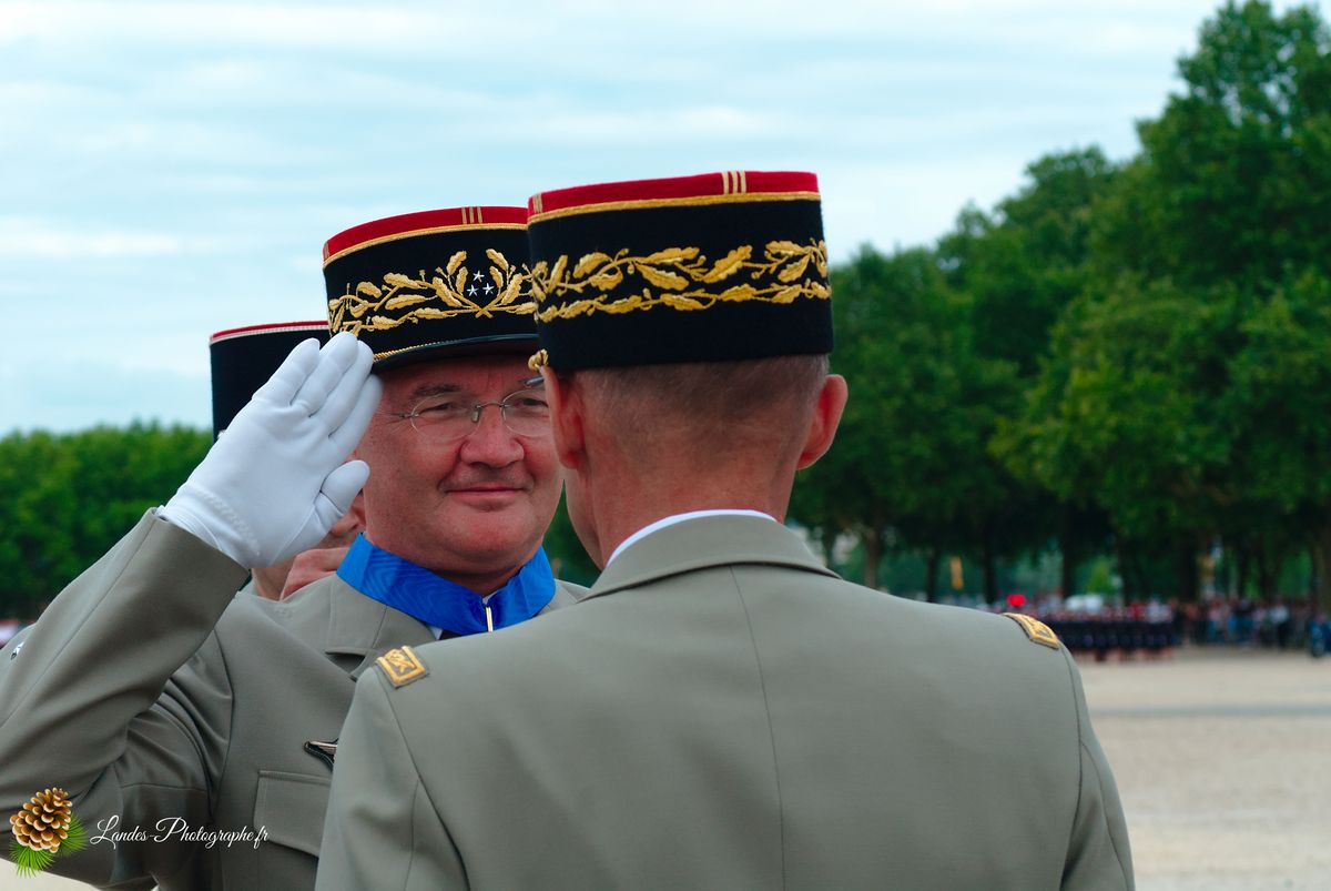 Cérémonie du 14 Juillet à Bordeaux