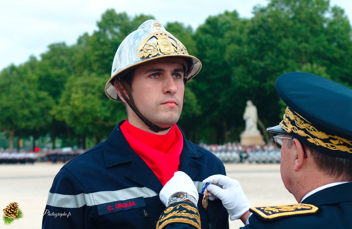Cérémonie du 14 Juillet à Bordeaux