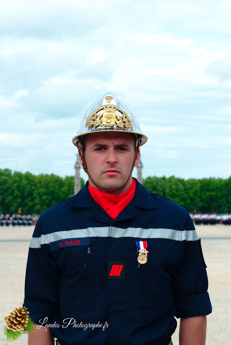 Cérémonie du 14 Juillet à Bordeaux