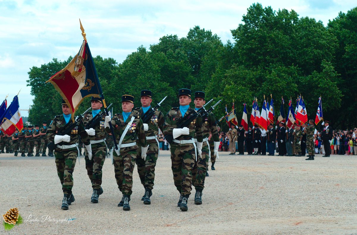Cérémonie du 14 Juillet à Bordeaux