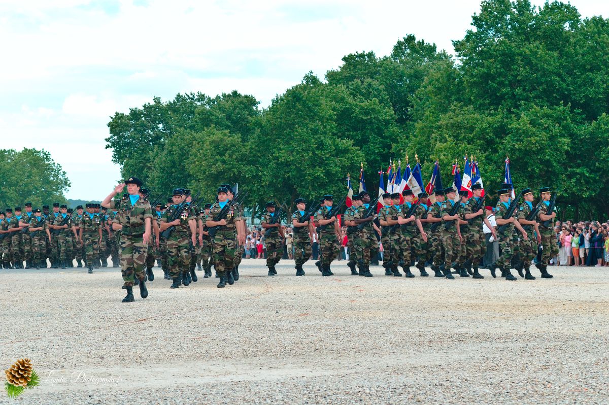 Cérémonie du 14 Juillet à Bordeaux